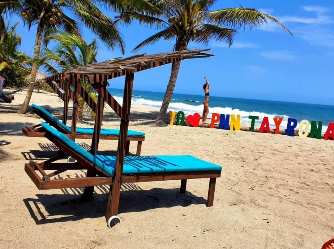 Bed and Breakfast Camping Castilletes Parque Tayrona à El Zaino Extérieur photo